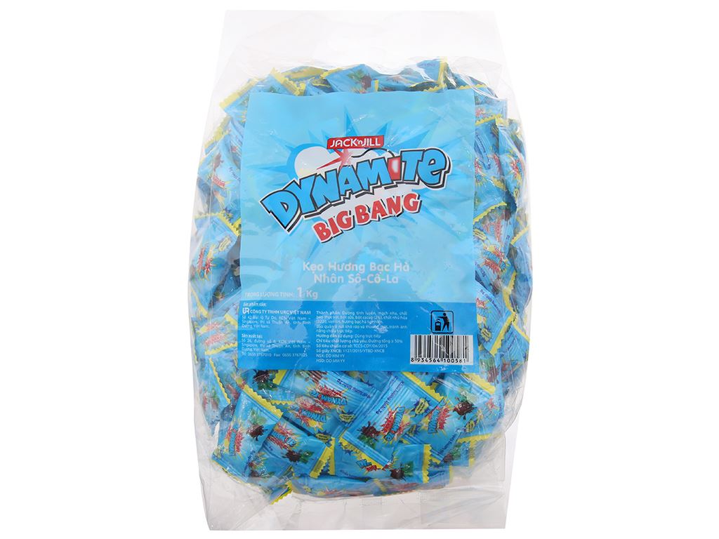 Kẹo nhai socola hương bạc hà Dynamite Chews