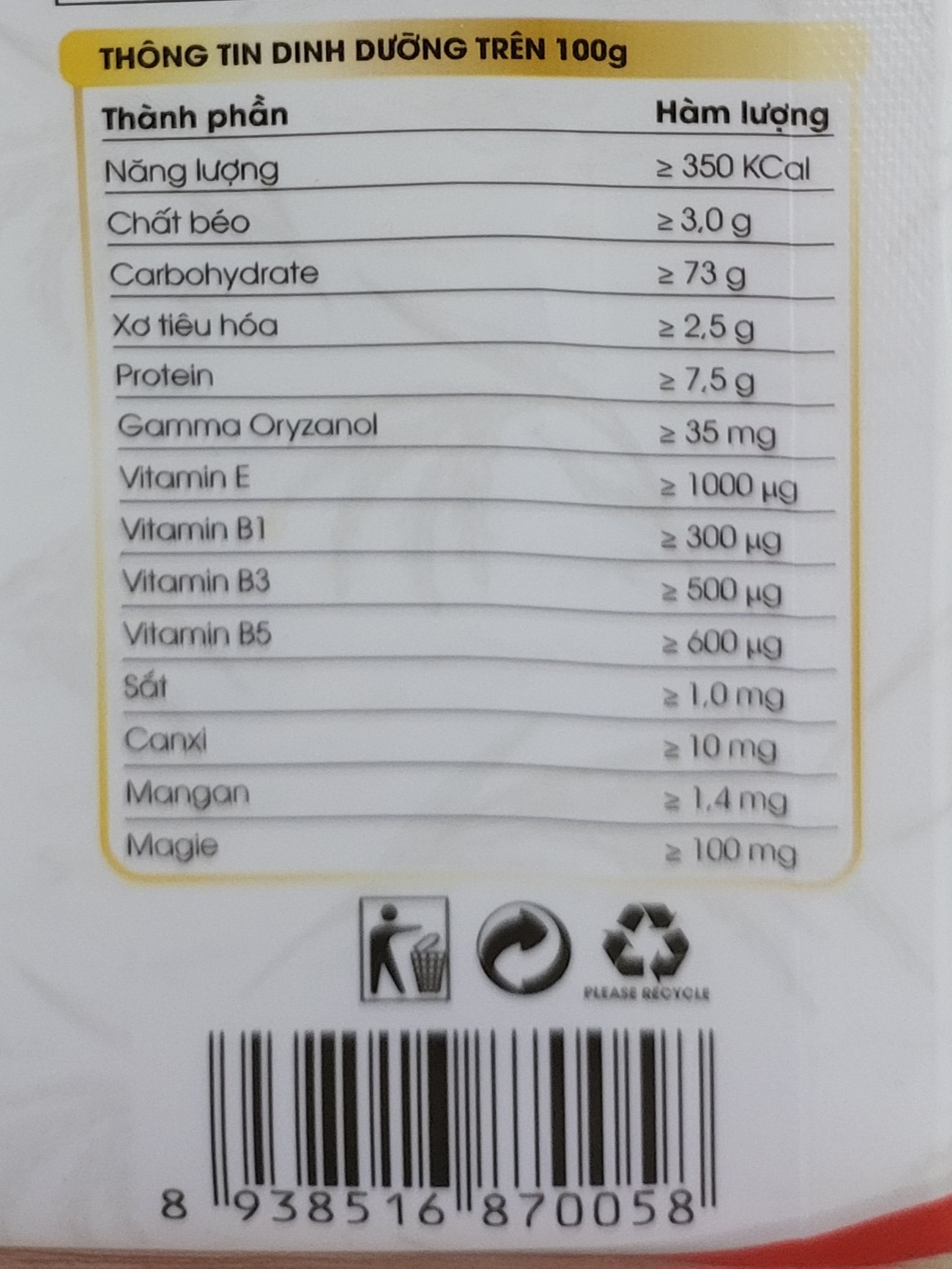 Túi ST25 (SIMPLY 1 Kg) GẠO LỨT THƠM Fragrant ST25 Brown Rice