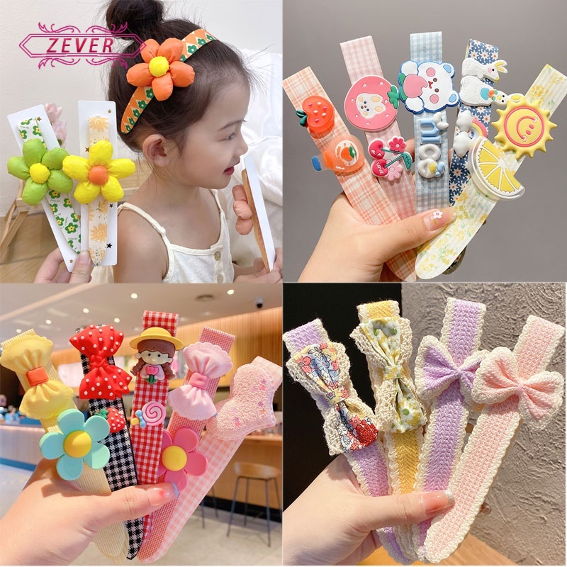 Băng Đô Dán Tóc Phong Cách Hàn Quốc Thần Kỳ Dành Cho Bé Gái