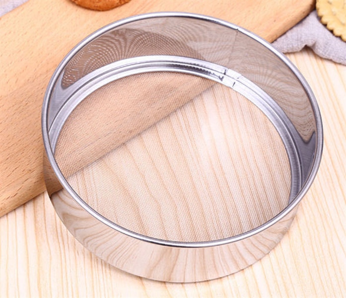 Ray bột tròn inox 15cm