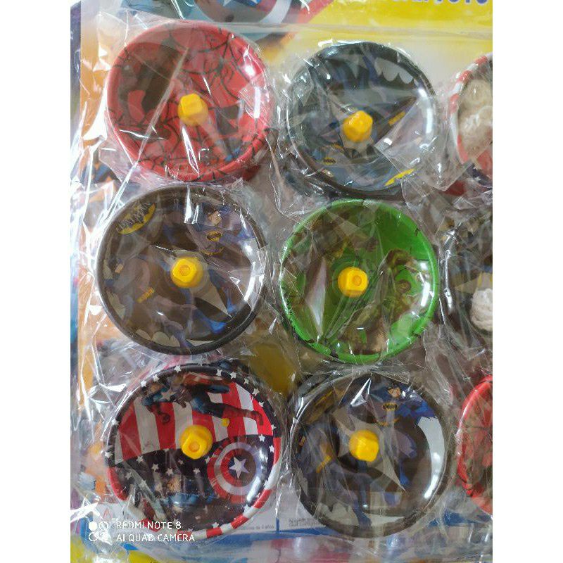 Vỉ 12 Cái Yoyo Loại Cực Đẹp ( Sỉ Đồ Trẻ Em)