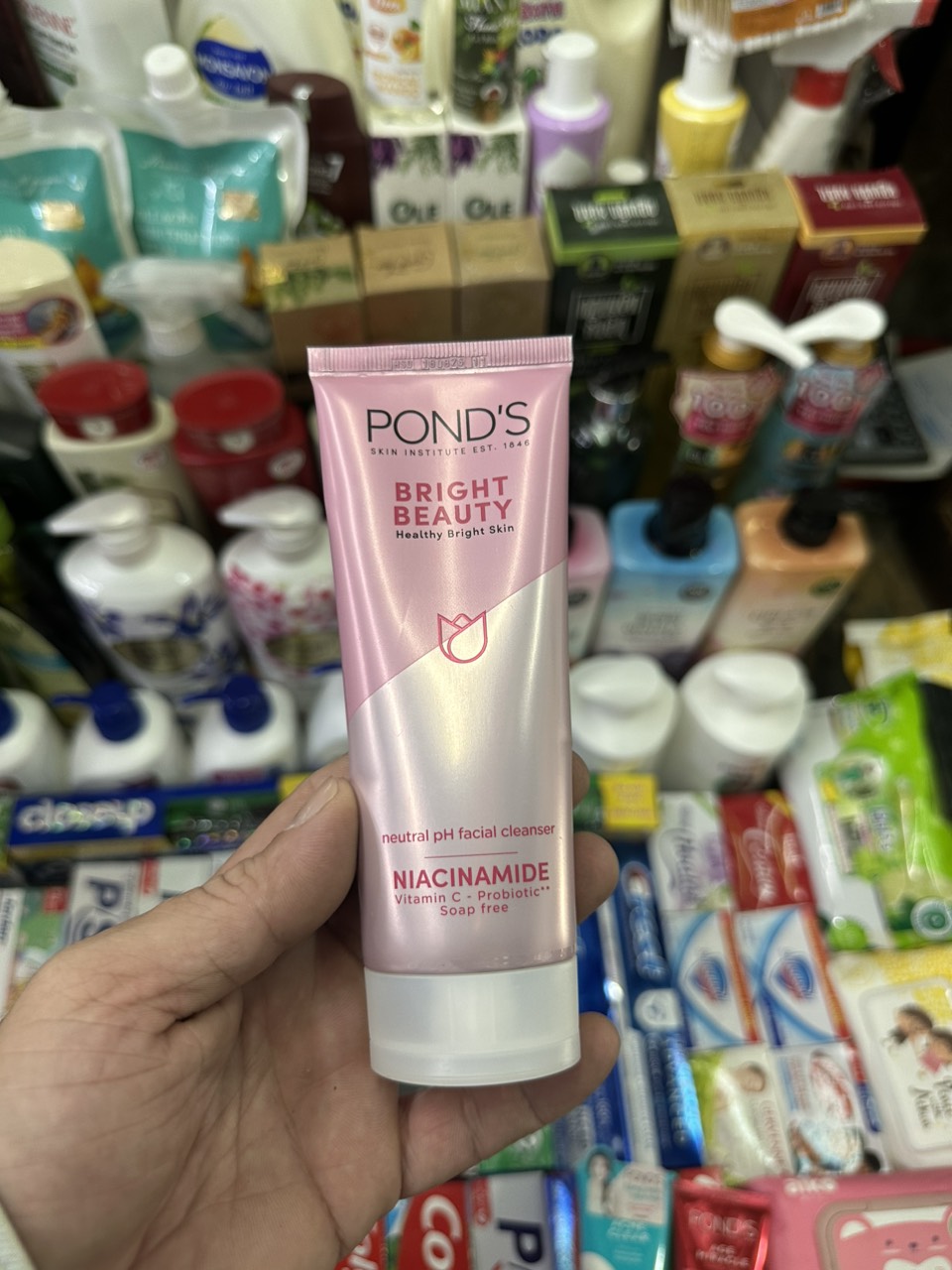 SỮA RỬA MẶT POND TRẮNG HỒNG 50G