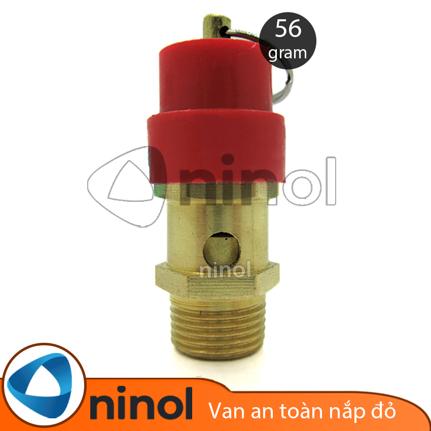 Van xả khí nén nắp đỏ tự chỉnh