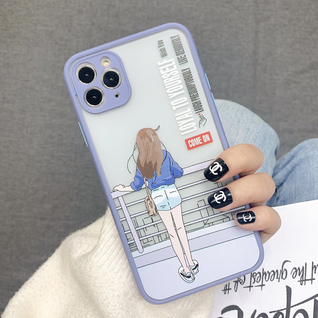 Ốp Lưng Nhám Chống Sock Va Đập Bảo Vệ Camera Love Yourself