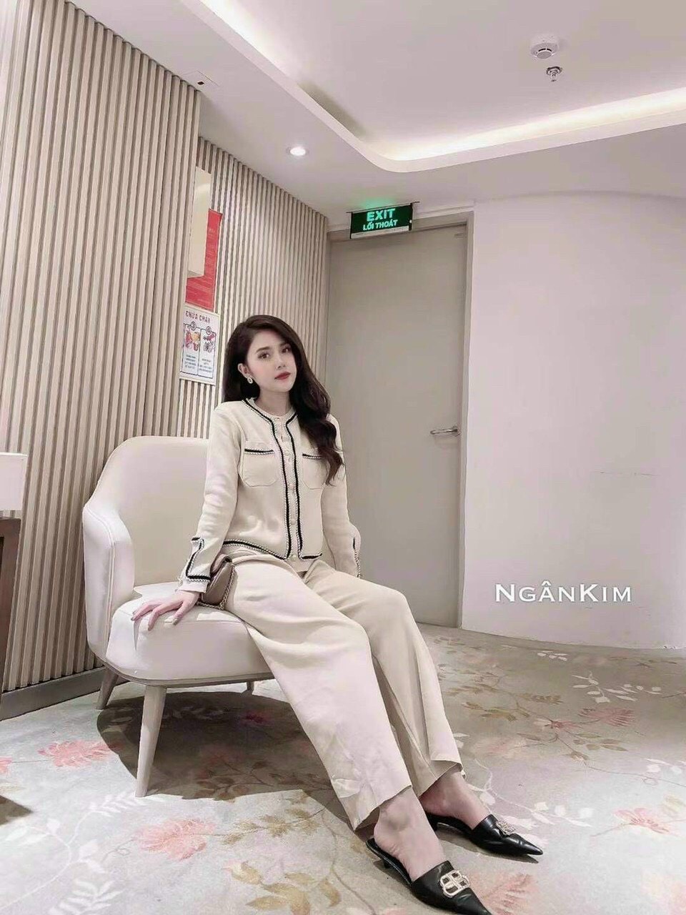 Set bộ len viền hàng QC