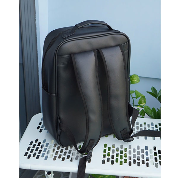 Balo da 2 ngăn laptop thời trang HARAS chất liệu da PU cao cấp có ngăn laptop riêng HR367