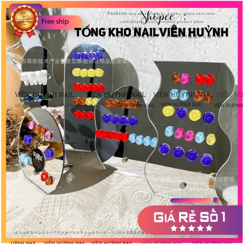 Bảng trưng bày mẫu móng nail