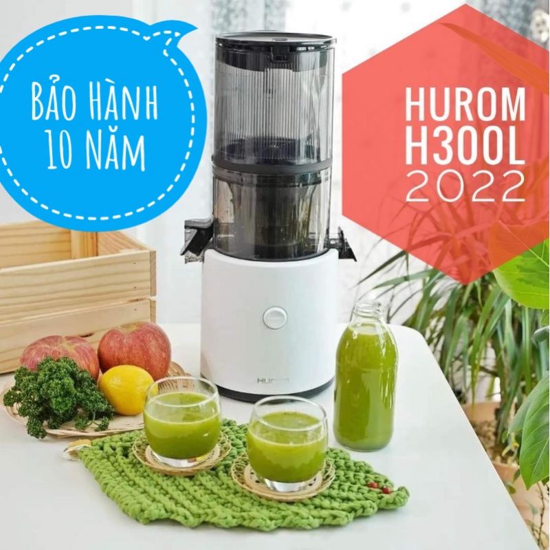 [Model 2022]Máy Ép Chậm Hurom H300L Hàn Quốc, Bảo Hành 10 Năm