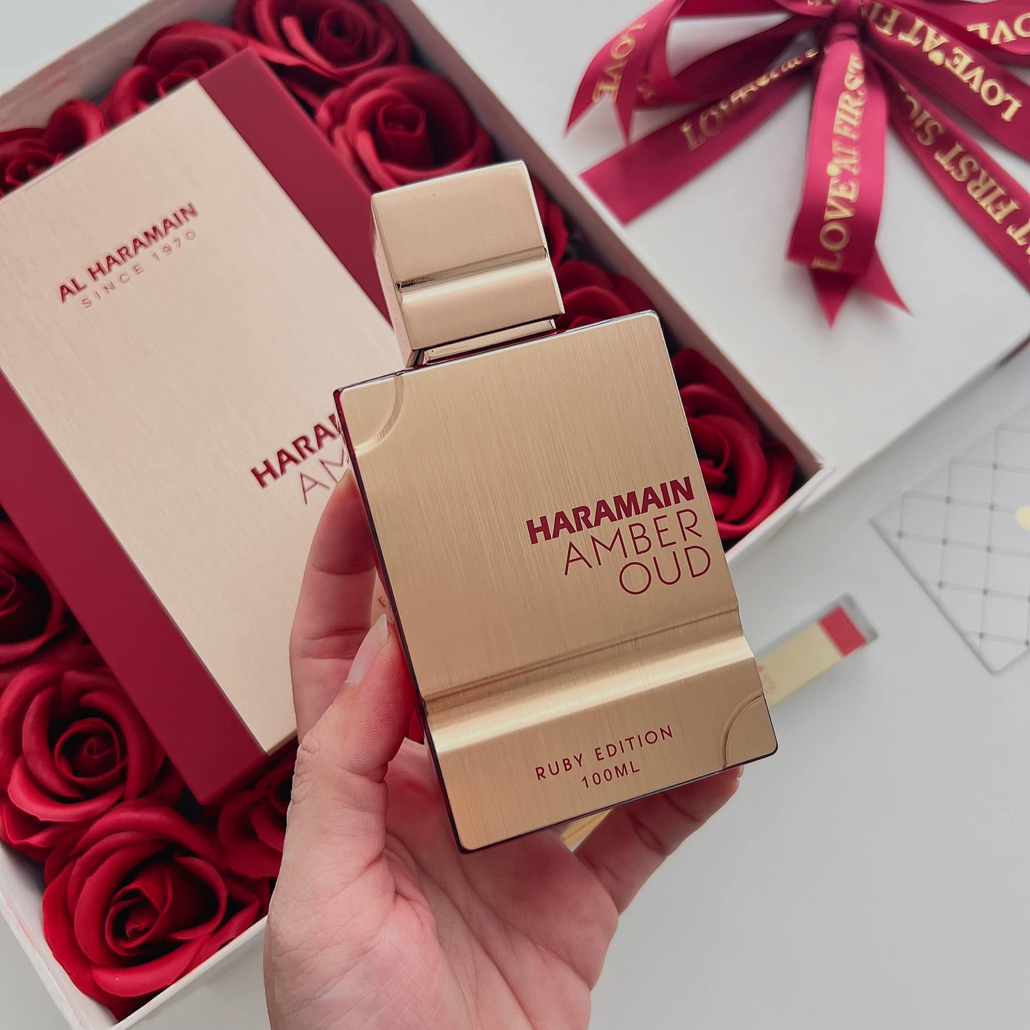 Nước Hoa Unisex Al Haramain Amber Oud Ruby Edition EDP - Fullsize và Chiết
