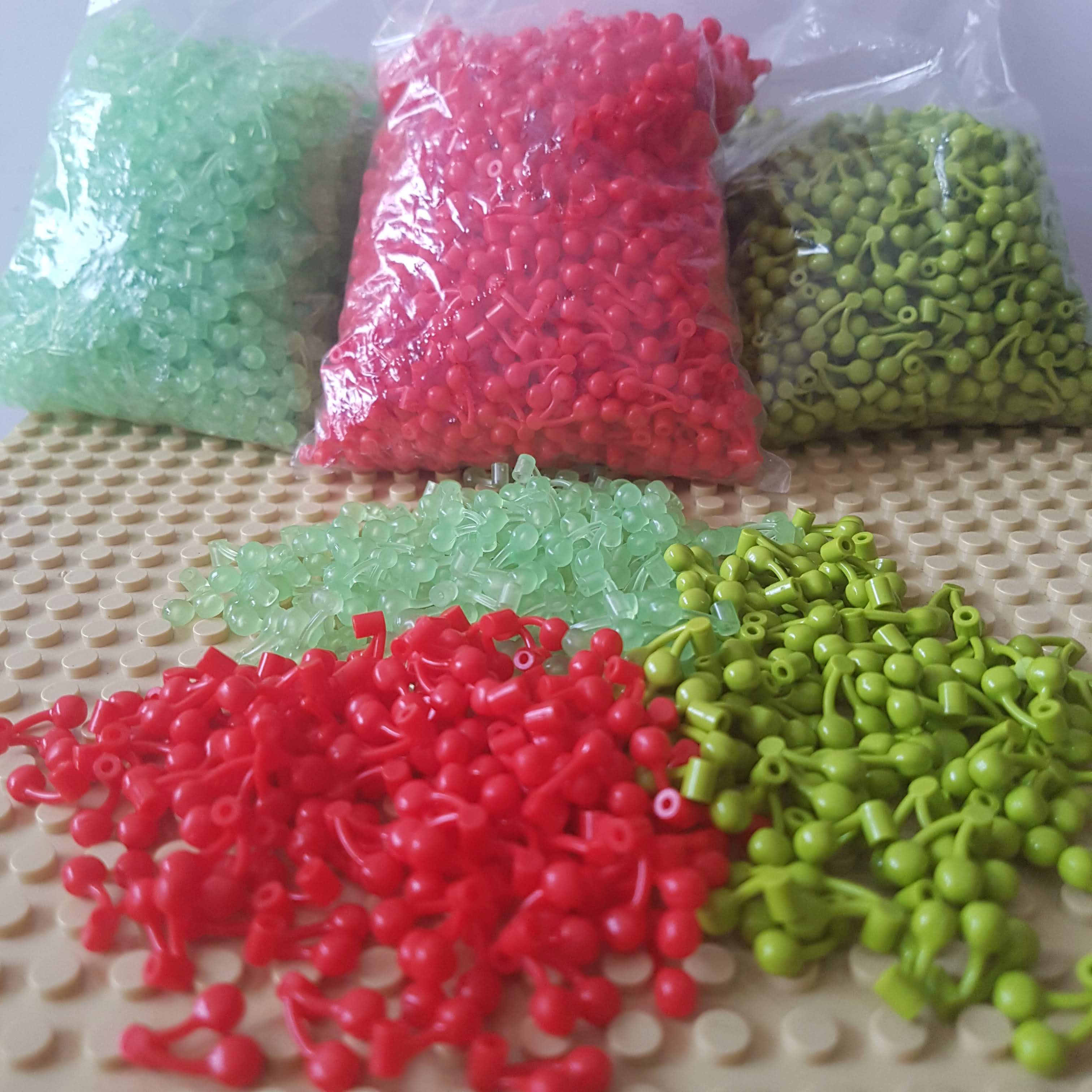 Phụ kiện đồ chơi lắp ráp, MOC, 20 chùm nho