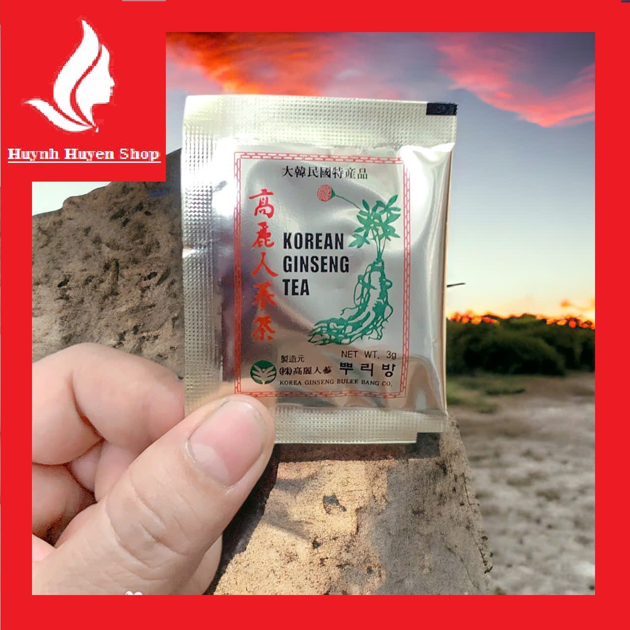 [Auth-Giá Sỉ] Trà sâm Hàn Quốc Korean Ginseng Tea Hàn Quốc hộp (100 gói*3g)