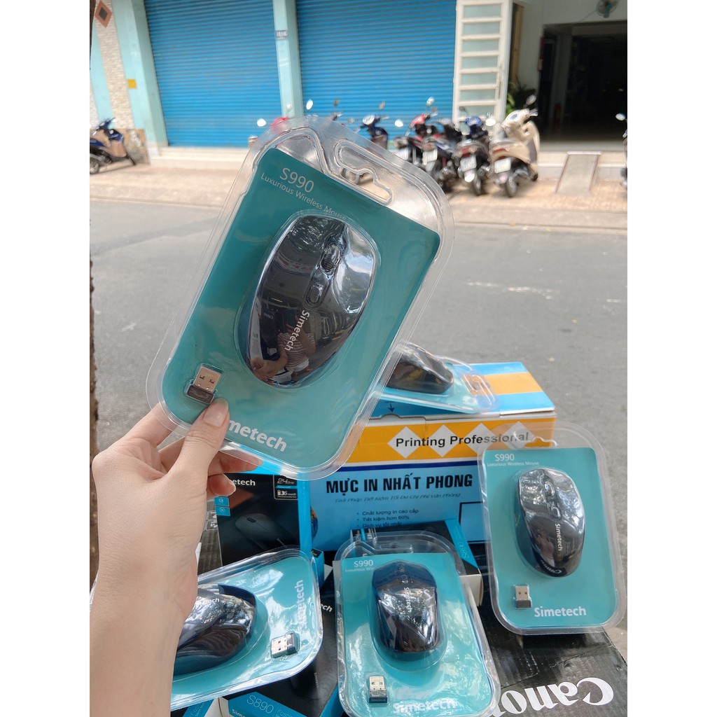 CHUỘT KO DÂY SIMETECH S990 HÀNG CHÍNH HÃNG