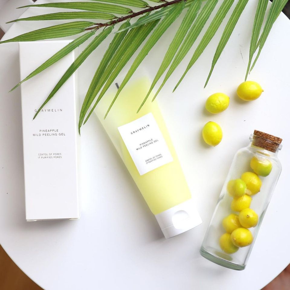 Gel tẩy tế bào chết chiết xuất dứa graymelin pineapple mild peeling gel 100ml - 10797