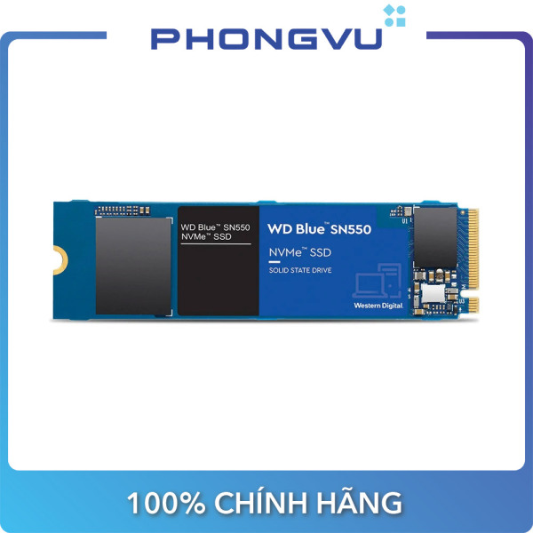 Bảng giá Ổ cứng SSD WD Blue SN550 500GB M.2 2280 NVMe Gen3 x4 (WDS500G2B0C) - Bảo hành 60 tháng Phong Vũ