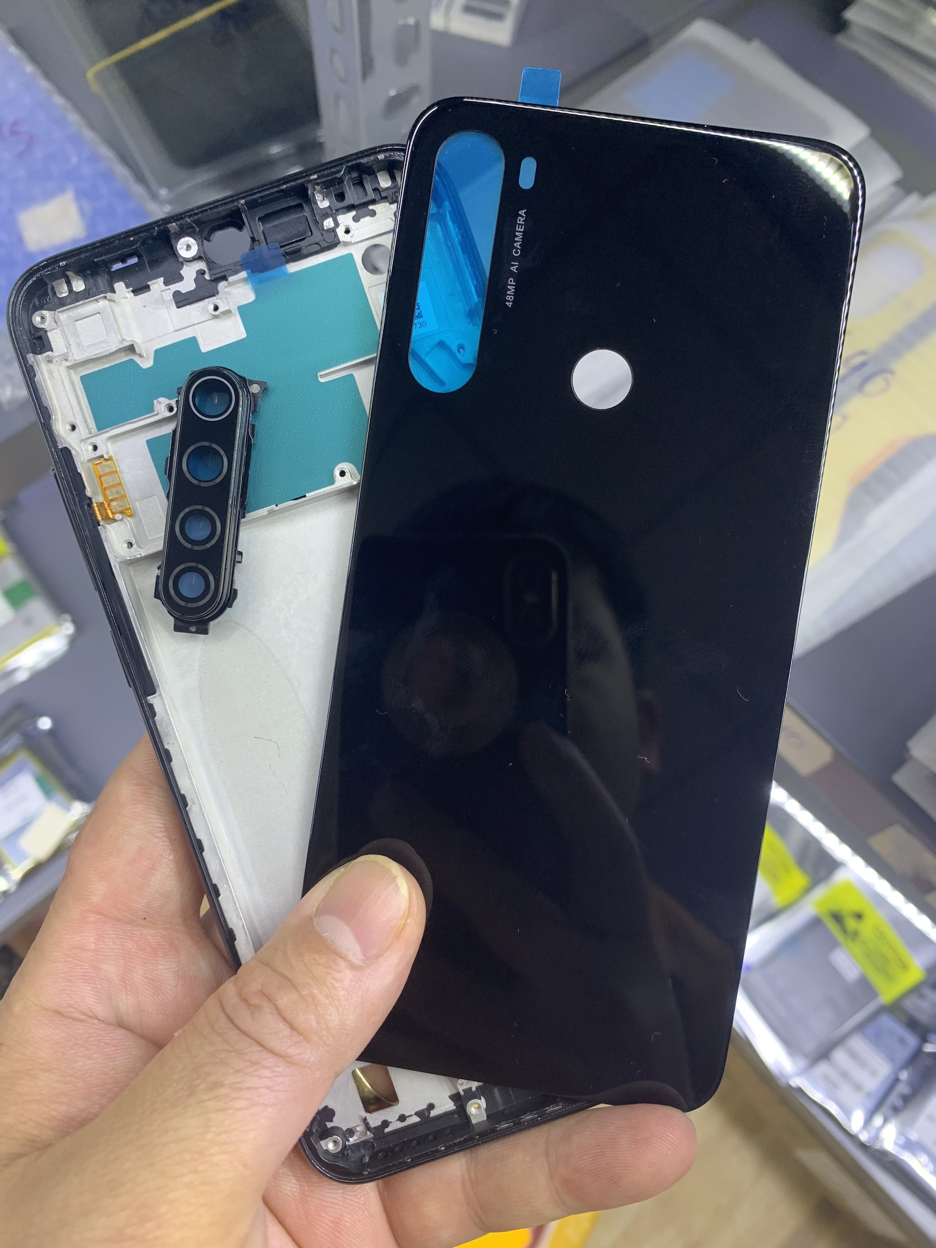 Bộ vỏ điện thoại zin xiaomi redmi note 8