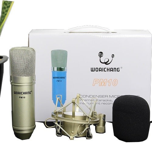 Micro Thu Âm Hat Karaoke Woaichang PM10 -dc3392