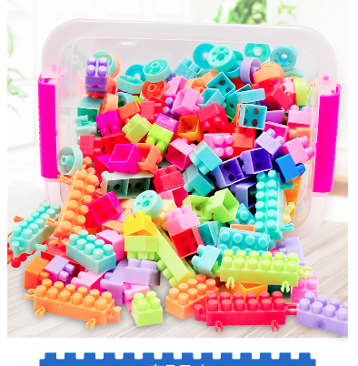 Bộ đồ chơi lắp ghép xếp hình giúp phát triển trí tuệ bằng nhựa cho bé bộ đồ chơi thông minh 206776