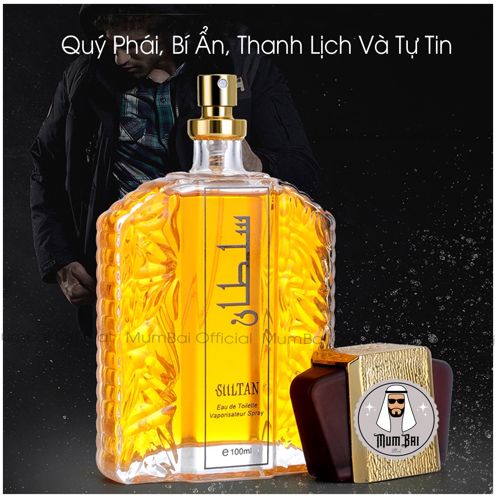 Nước Hoa Nam Dubai SULTAN Gold 100ml