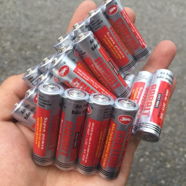 Pin Con Thỏ Cỡ AA Combo 1 Hộp 40 viên