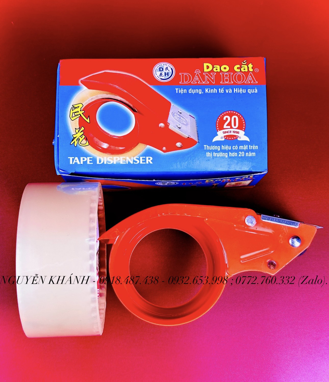 Băng keo trong 100y ( 1 cuộn)