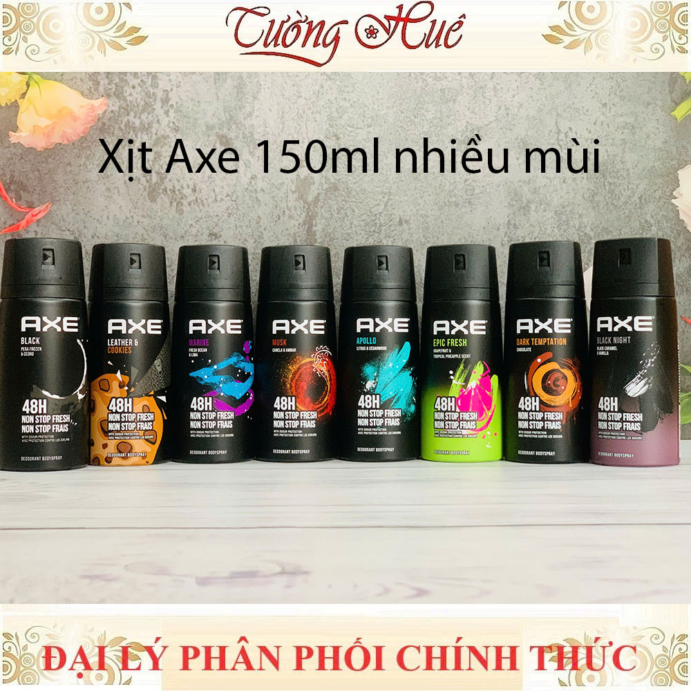 Xịt khử mùi Nam Axe Musk - 150ml