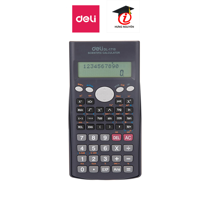 Máy tính kỹ thuật 12 số 240 chức năng 1710