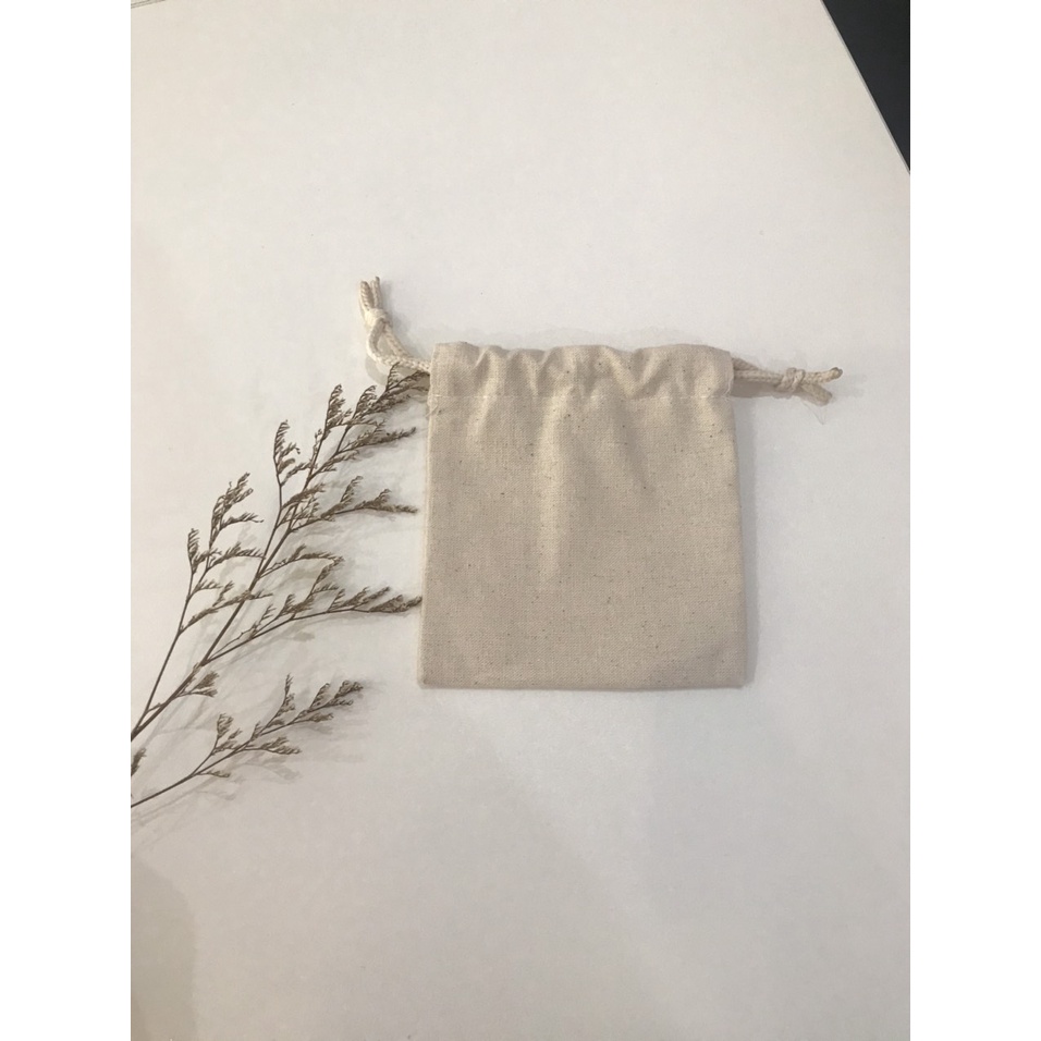 Túi dây rút nhỏ vải canvas T14