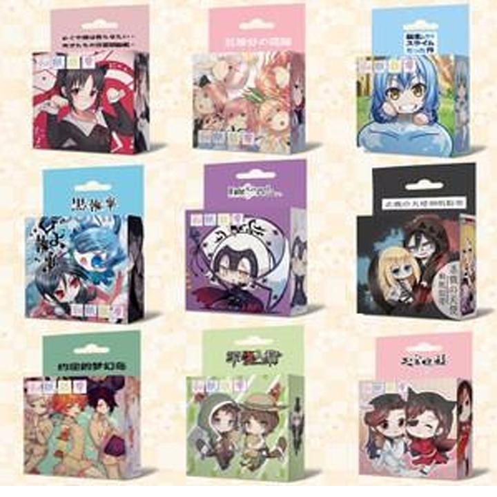 Băng dính Anime băng dính Ma đạo tổ sư identity v con tim rung động Miku One piece washi tape