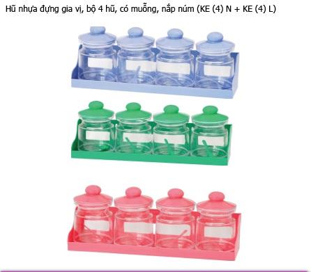 [HCM]Hủ nhựa đựng gia vị