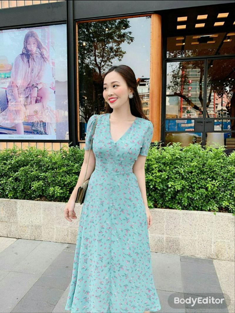 [HCM]Đầm hoa nhí siêu xinh