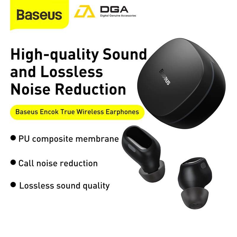 Tai nghe Bluetooth Baseus Encok True Wireless Earphones WM01