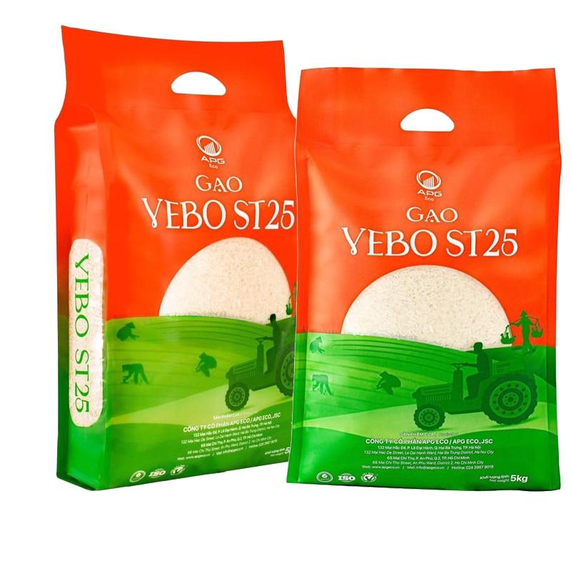 COMBO 3 BAO GẠO VEBO ST25 (TỔNG 15KG) [date mới]