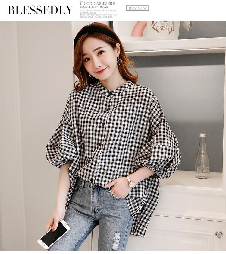 [HCM]Áo sơ mi caro form rộng
