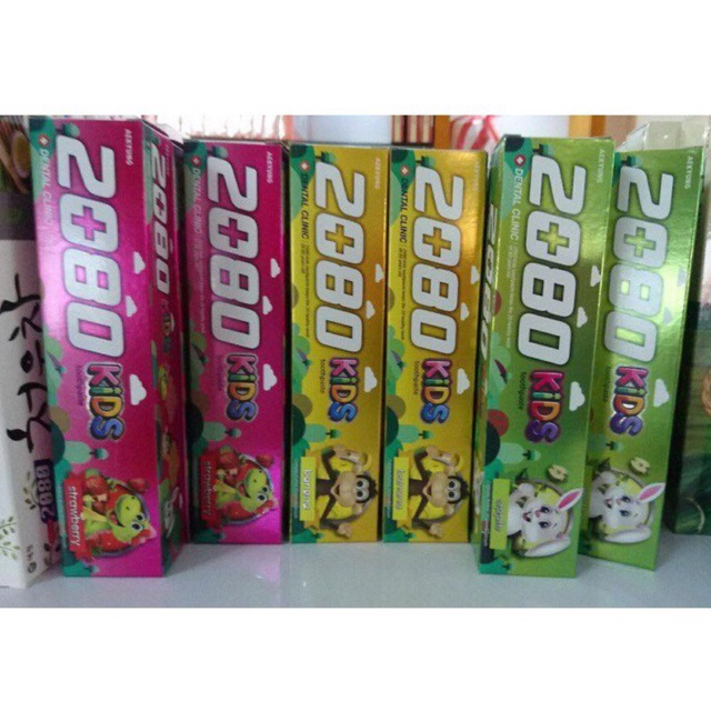 Kem Đánh Răng Trẻ Em Cao Cấp 2080- Hàn Quốc