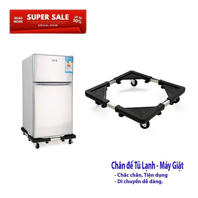 Chân kê máy giặt, tủ lạnh có bánh xe