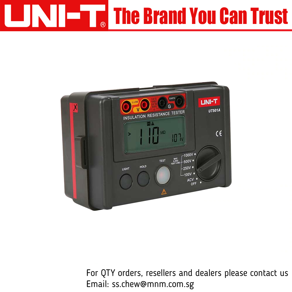 [HCM]UNI-T UT501A Insulation Resistance Tester