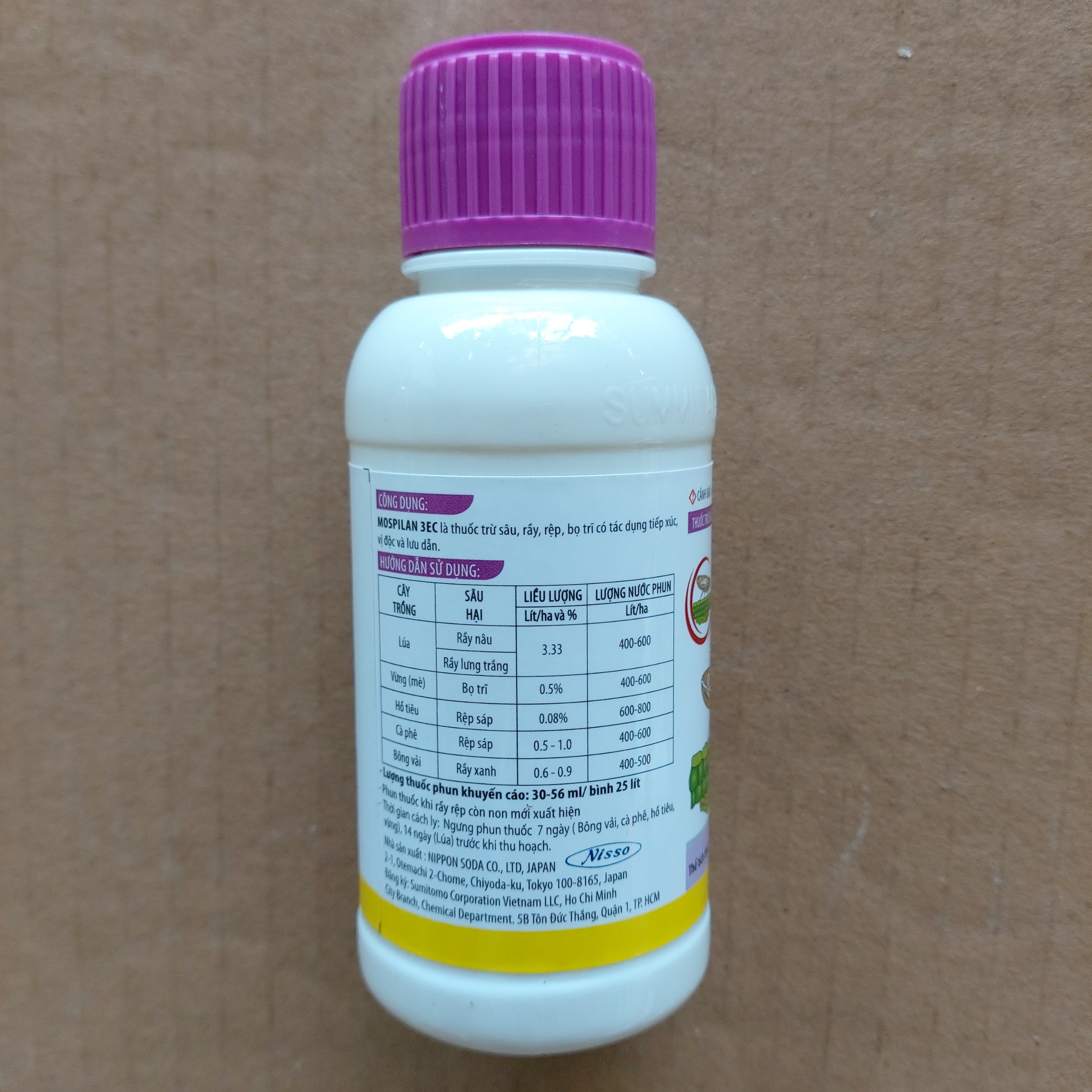 Thuốc trừ sâu rầy chích hút Mospilan 3EC