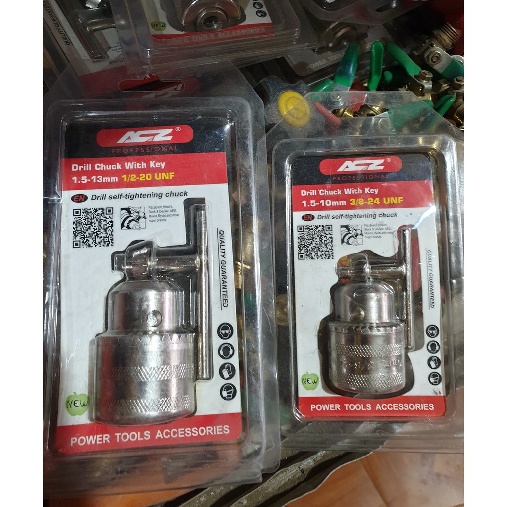GIẢM 50% Đầu kẹp măng ranh, đầu chuyển đổi khoan bắt vít, máy cầm tay - 6mm và 10mm ; 10mm và 13mm