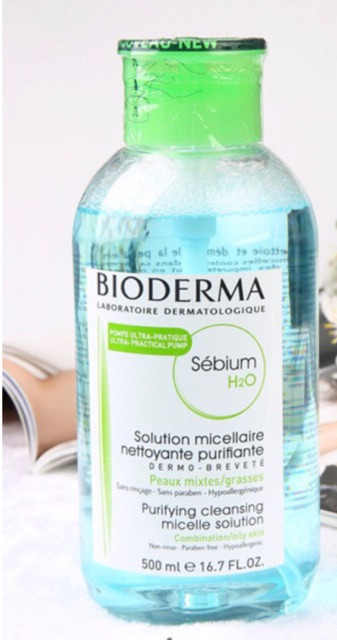 Nước Tẩy Trang BIODERMA 500ml Nắp Nhấn