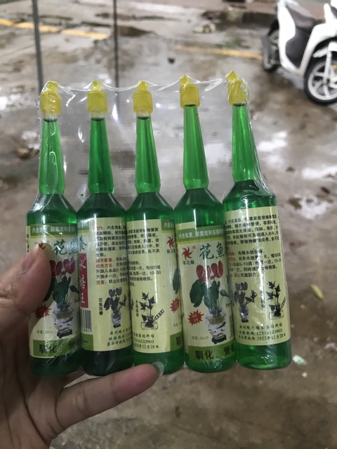 Bộ 5 Lọ Dung Dịch Thuỷ Canh Cho Cây Cảnh