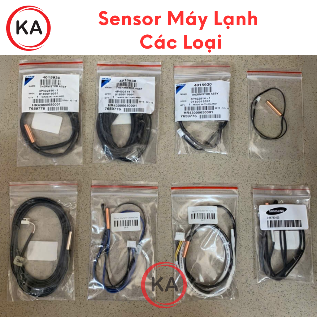 Sensor cảm biến điều hoà các loại - Sensor máy lạnh - Sensor điều hoà - Cảm biến máy lạnh