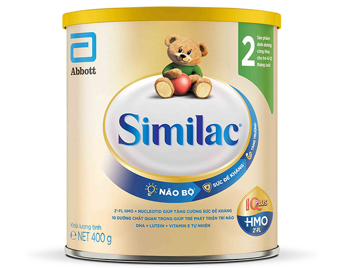 Sữa Similac IQ Plus HMO số 2 - 400g 6-12 tháng