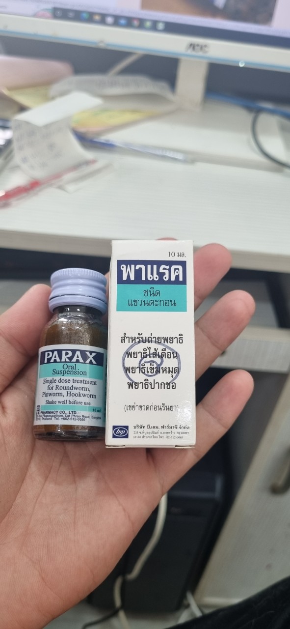 Thuốc Sổ Giun Chó Mèo Parax 10ml