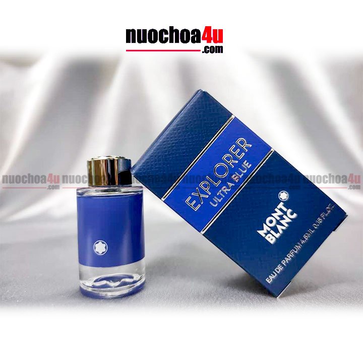Nước Hoa Mini MONT BLANC - Explorer Utra Blue EDP 4.5ml