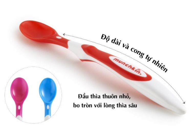 Thìa mềm ăn dặm Munchkin có tách lẻ từng chiếc