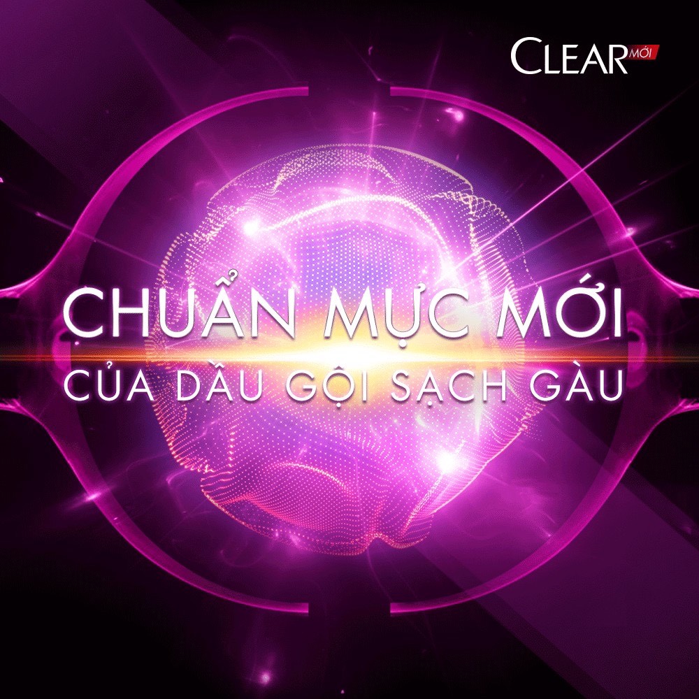 [HCM ship 2h] COMBO 2 Chai dầu gội Clear Bạc hà 1400g