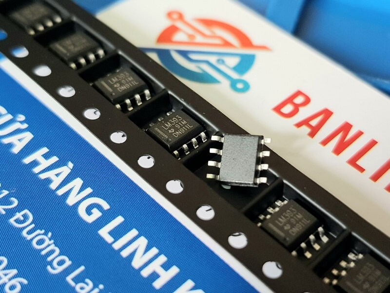 Lm393 ic khuếch đại thuật toán sop-8