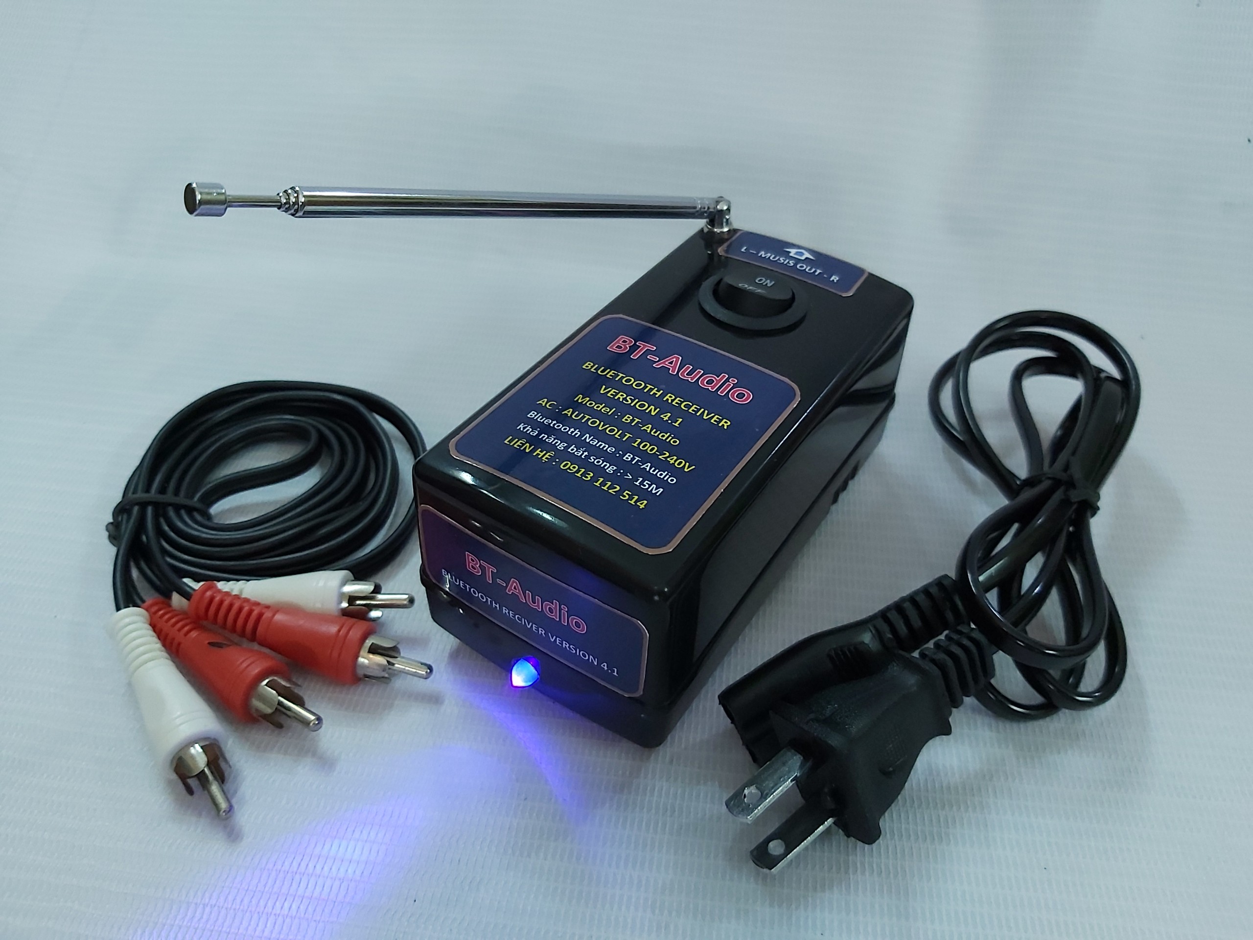 Bluetooth 4.1 Bt Audio Receiver - Auto Volt Power