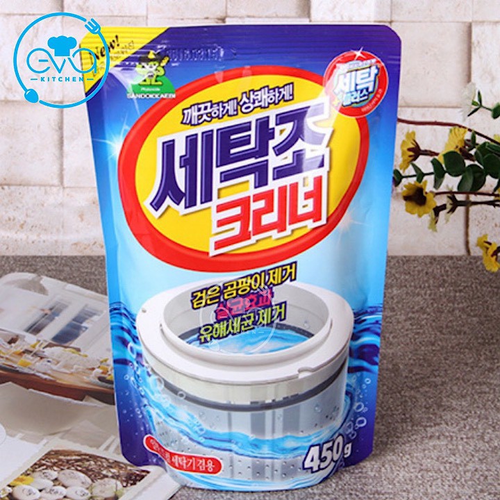 Combo 2 Gói Bột Tẩy Lồng Máy Giặt Hàn Quốc