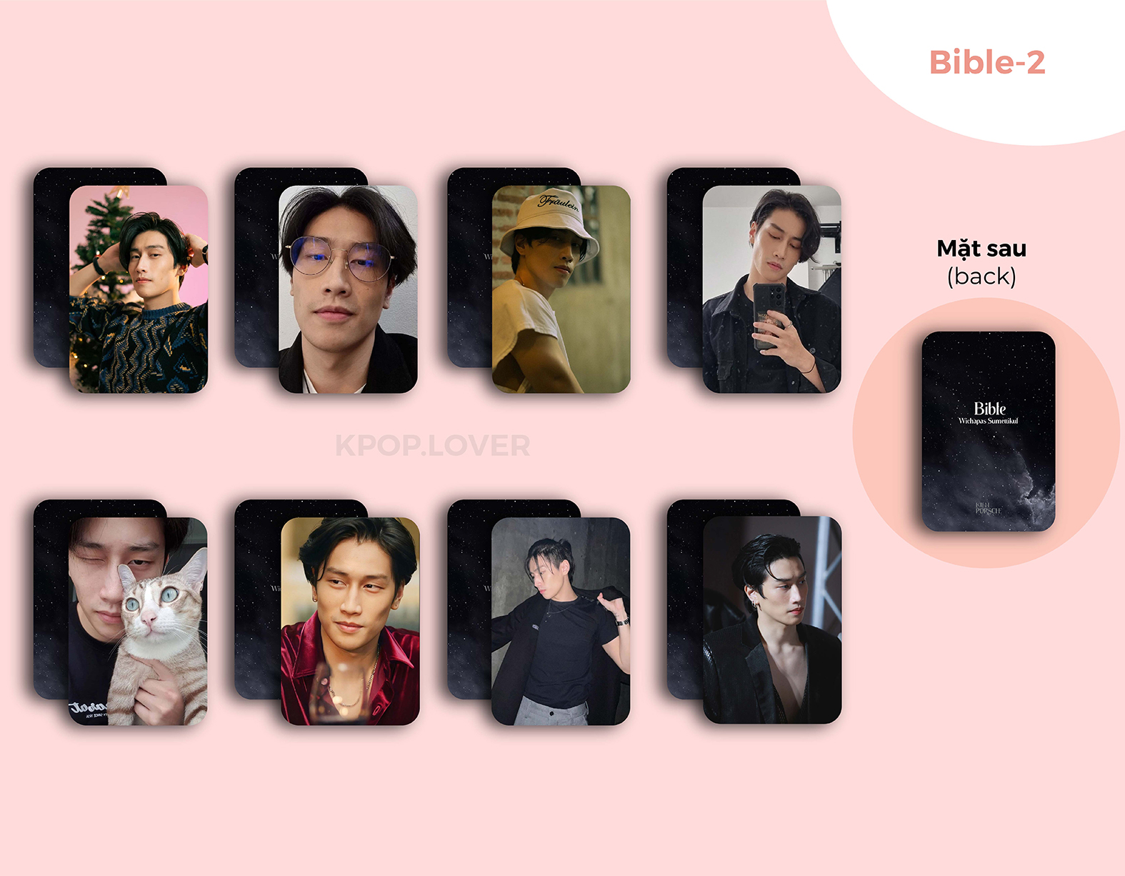 SET 8 CARD BIBLE SUMET - KinnPorsche